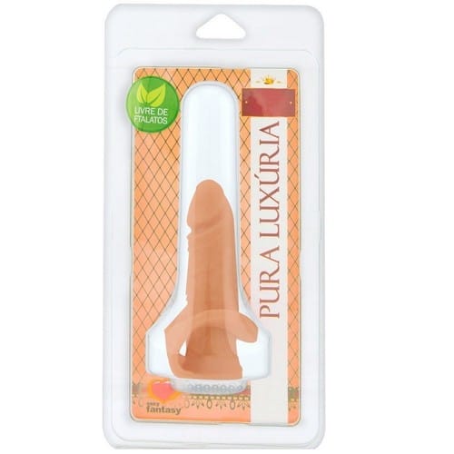 ANEL COM COMPANHEIRO PURA LUXURIA 10,4 X 2,8 CM SEXY FANTASY