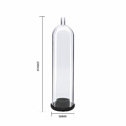 BOMBA PENIANA MANUAL COM 3 ANEIS EM SILICONE E 1 EM FORMATO DE VAGINA