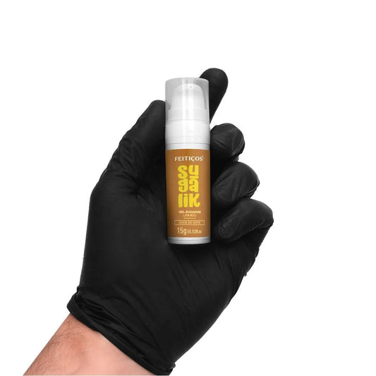 SUGALIK SUGADOR PULSADOR LIQUIDO 15 G DOCE DE LEITE FEITIÇOS