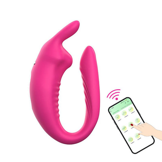 VIBRADOR BULLET CASAL VIA APP HERA PINK