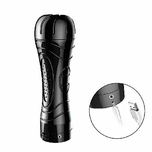 MASTURBADOR LANTERNA RECARREGAVEL VAGINA COM VIBRO SUSAN