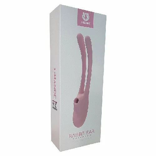 VIBRADOR DE PONTO G E CLITORIS COM PULSACAO RABBIT EAR S-HANDE