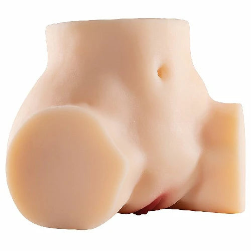 MASTURBADOR BUNDA REALISTA COM VAGINA E ANUS 20 X 16 CM
