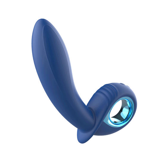 VIBRADOR PONTO G E CLITORIS INFLÁVEL NA PONTA COM CONTROLE REMOTO ALPHA