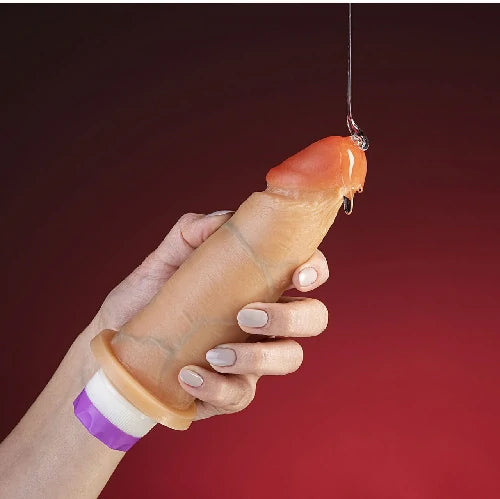 PRÓTESE REAL DICK REALÍSTICO COM VIBRO 15,3 X 4,5 CM SEXY FANTASY