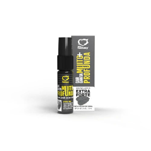 GARGANTA MUITO MAIS PROFUNDA SPRAY DESSENSIBILIZANTE MENTA SEXY FANTASY