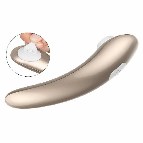 VIBRADOR DE PULSAÇÃO ALEX SCREAMING PRO PRATA S-HANDE