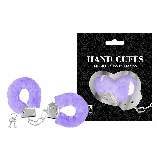 ALGEMA SIMPLES EM METAL COM PELUCIA LILAS FHTOYS