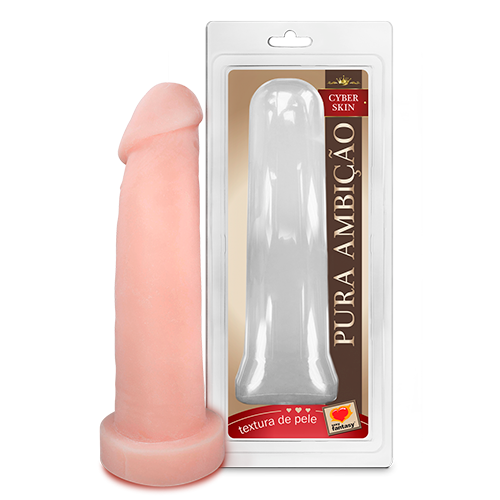 CAPA PENIANA EM CYBER SKIN REALISTICA 21 x 6 SEXY FANTASY