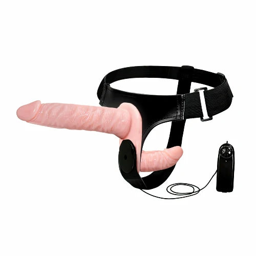 CINTA COM DUAS PROTESE PENIANA E VIBRO MULTIVELOCIDADE ULTRA