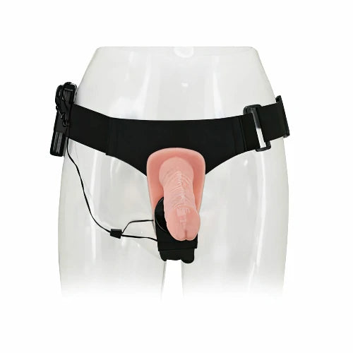 CINTA COM DUAS PROTESE PENIANA E VIBRO MULTIVELOCIDADE ULTRA