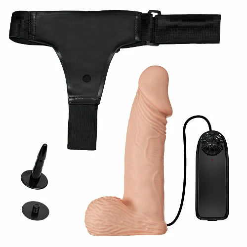 CINTA COM PROTESE PENIANA E VIBRO MULTIVELOCIDADE ULTRA