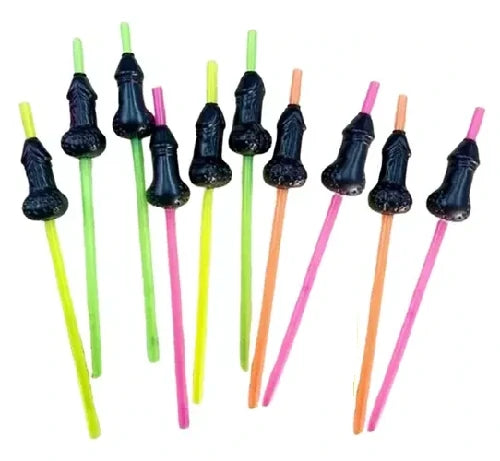 CANUDO EROTICO COM MINI PENIS PRETO COM 10 UNIDADES