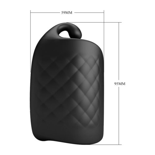 Estimulador de glande Pretty Love recarregável com 10 modos de vibração. Macio, compacto e desenvolvido para uma estimulação confortável e precisa.