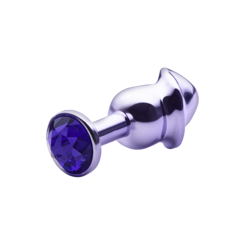 PLUG LITE ROXO METÁLICO FORMATO PÊNIS TAMANHO P SEXY FANTASY