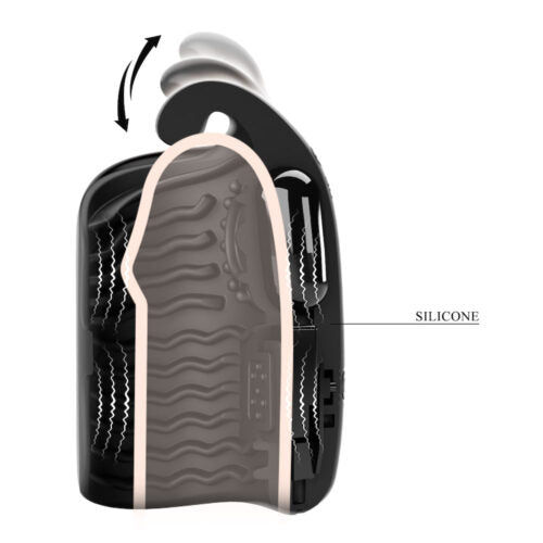 ESTIMULADOR DE GLANDE DO PÊNIS RECARREGAVEL COM 10 MODOS DE VIBRAÇÃO PRETTY LOVE