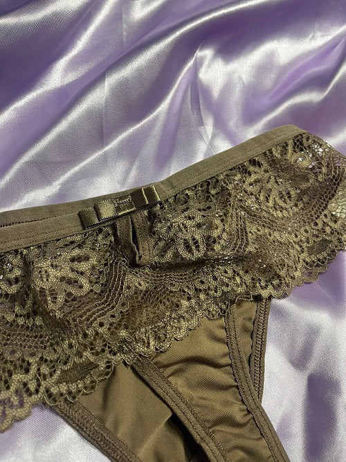 CALCINHA ALEXA MARROM TAMANHO G