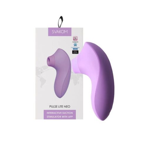 SUGADOR DE LUXO PULSE LITE NEO LILAS SVAKOM INTT