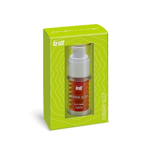 Gel Clitoriano Excitante Feminino INTT, com sensações de aquecimento, pulsação e vibração. Ideal para explorar novas sensações e intensificar a intimidade.