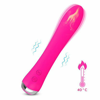 VIBRADOR DE PONTO G COM AQUECIMENTO S-HANDE RECARREGAVEL