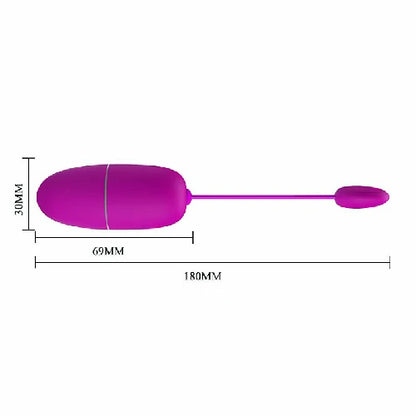 VIBRADOR BULLET INTERATIVO POR APLICATIVO NYMPH PRETTY LOVE
