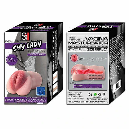 MASTURBADOR MASCULINO VAGINA SHY LADY COM TEXTURA
