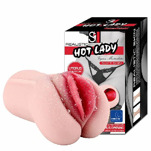 MASTURBADOR MASCULINO VAGINA HOT LADY COM TEXTURA
