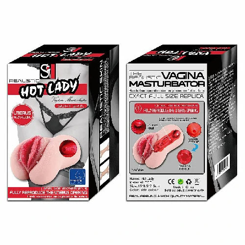 MASTURBADOR MASCULINO VAGINA HOT LADY COM TEXTURA