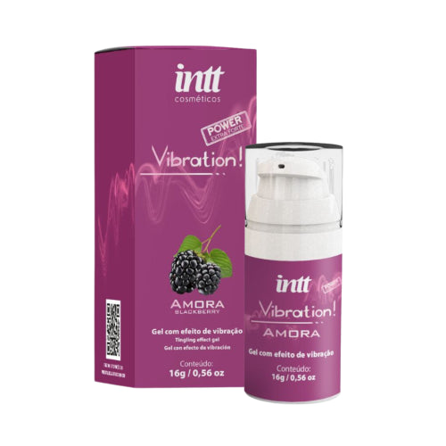 VIBRATION GEL EXCITANTE SABOR AMORA 17 ML INTT