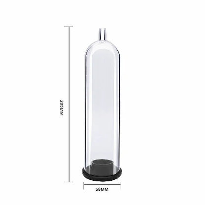 BOMBA PENIANA MANUAL COM 3 ANEIS EM SILICONE E 1 EM FORMATO DE VAGINA