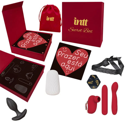 KIT SECRET BOX INTT 7 DIAS DE DESCOBERTAS COM JOGOS E ACESSORIOS