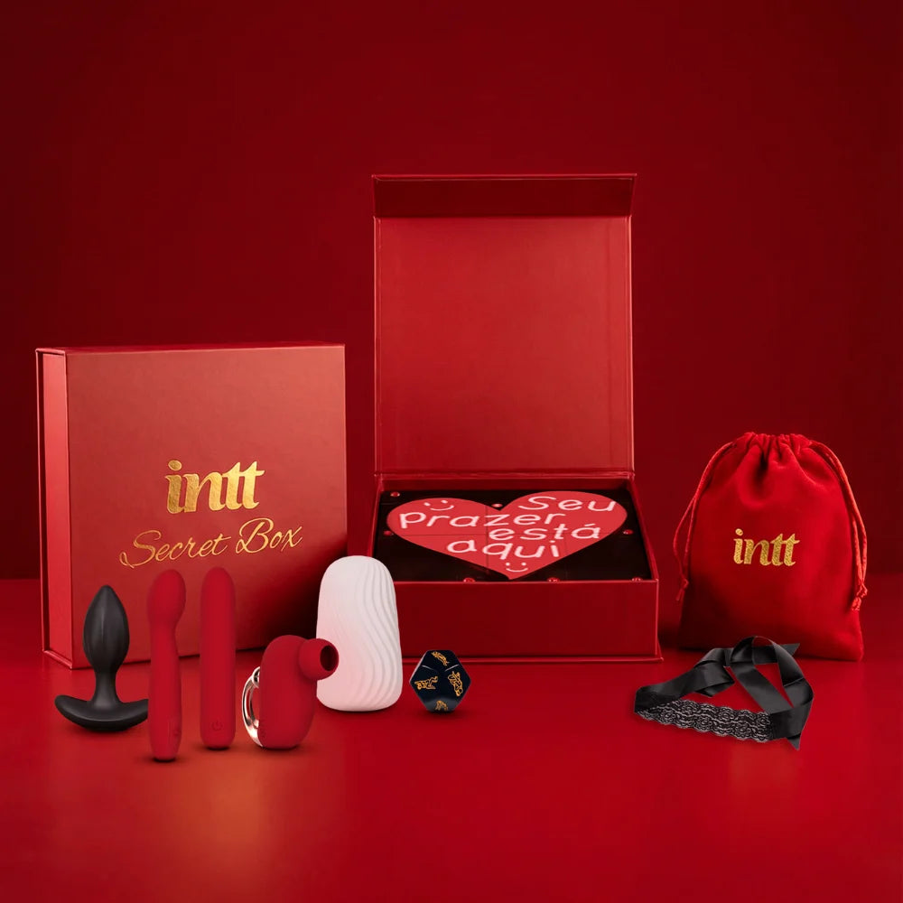 KIT SECRET BOX INTT 7 DIAS DE DESCOBERTAS COM JOGOS E ACESSORIOS
