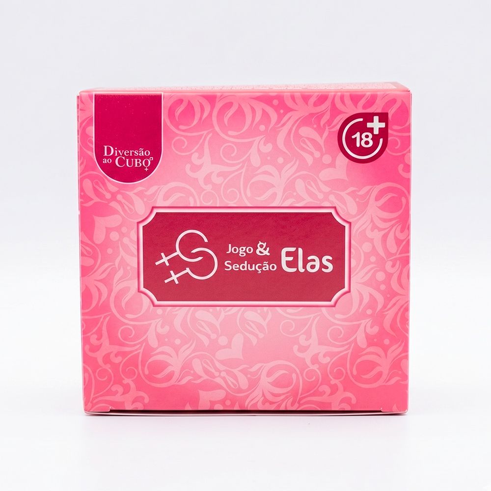 KIT ERÓTICO JOGO E SEDUÇÃO ELAS COM 4 DADOS E VELA AROMÁTICA