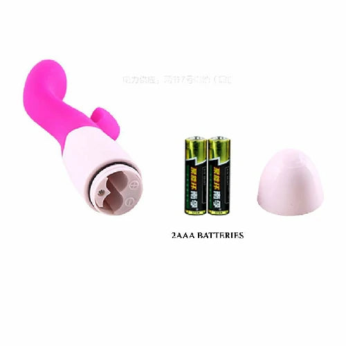 VIBRADOR PONTO G E CLITORIS BRIGHTY ROXO PRETTYLOVE