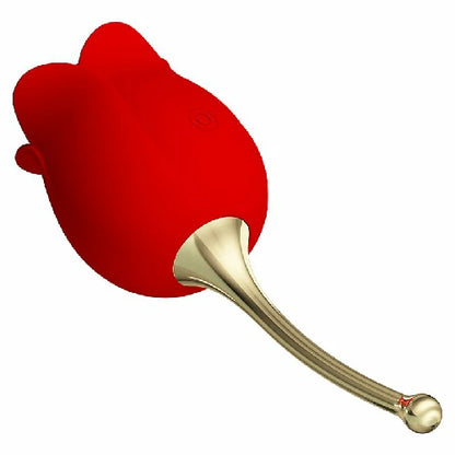 VIBRADOR TIPO ROSA ESTIMULADORA DE CLITORIS ROSE LOVER PRETTY LOVE
