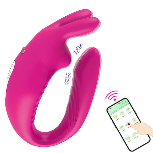 VIBRADOR BULLET CASAL VIA APP HERA PINK