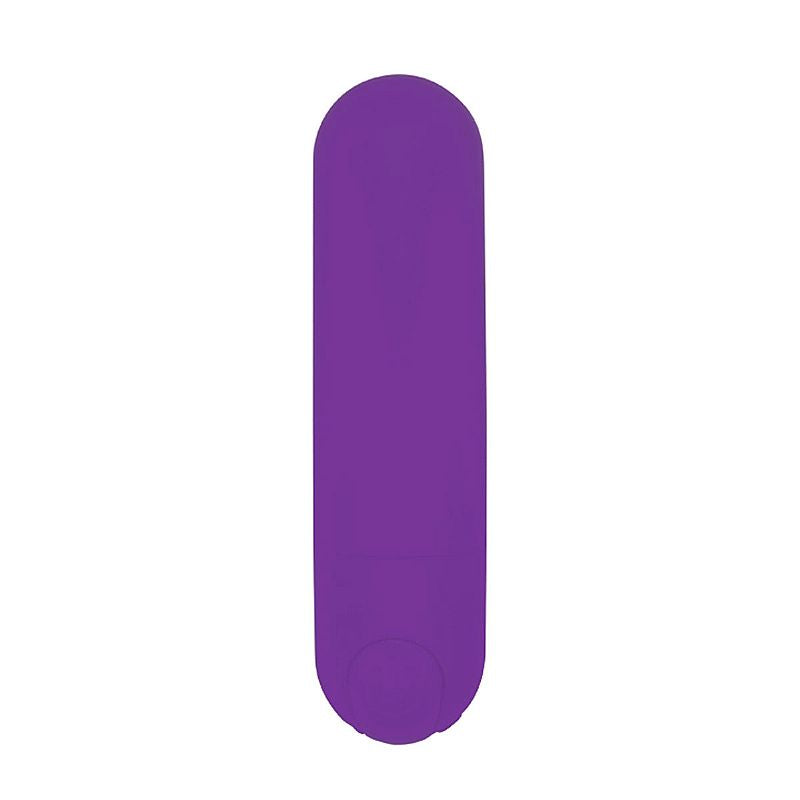 VIBRADOR POWER BULLET RECARREGAVEL COM 10 VIBRAÇÕES GREEN BABY ROXO