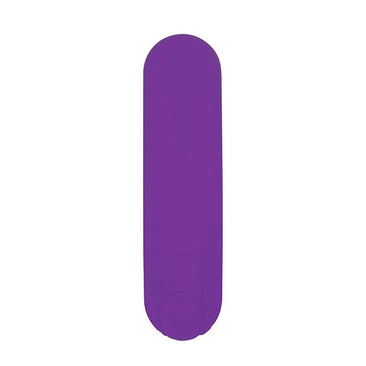 VIBRADOR POWER BULLET RECARREGAVEL COM 10 VIBRAÇÕES GREEN BABY ROXO