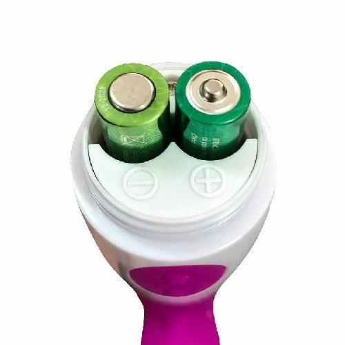 VIBRADOR PONTO G E CLITORIS BRIGHTY ROXO PRETTYLOVE