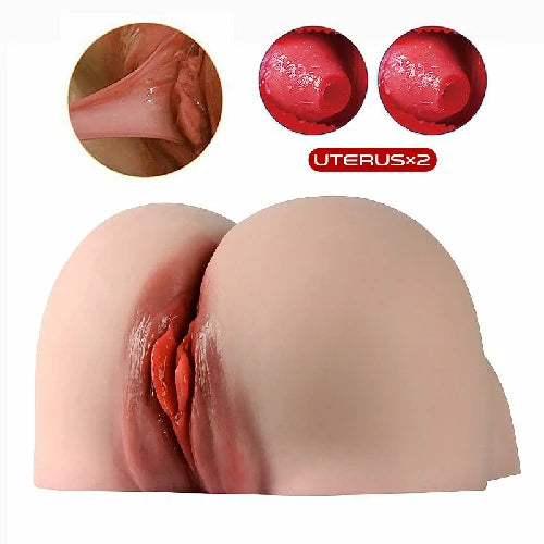 MASTURBADOR FORMATO BUNDA REALISTICO VAGINA E ANUS BOSS