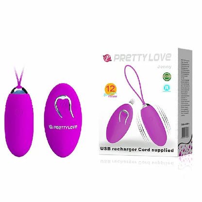 VIBRADOR BULLET COM CONTROLE REMOTO JENNY PRETTY LOVE