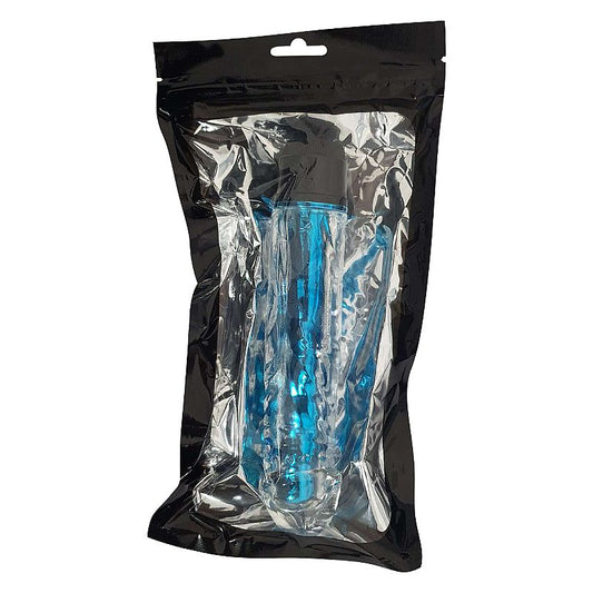 VIBRADOR PERSONAL COM CAPA EM JELLY ROXO