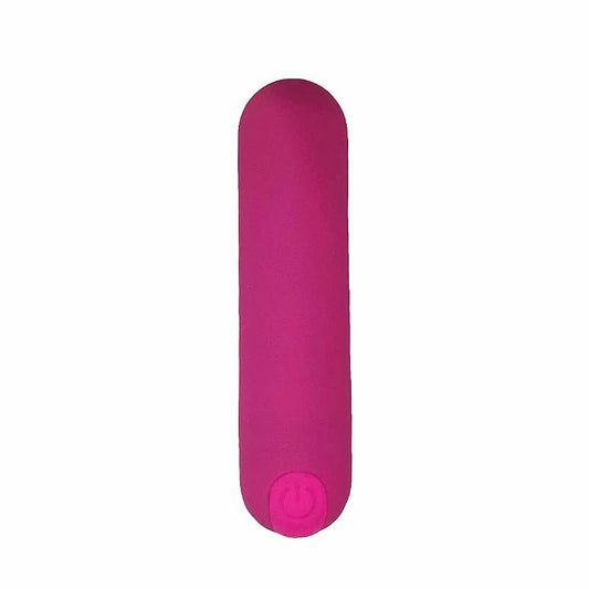 VIBRADOR POWER BULLET RECARREGAVEL COM 10 VIBRAÇÕES GREEN BABY PINK