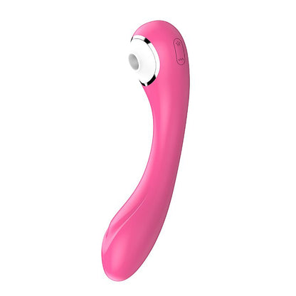 VIBRADOR DE CLITORIS COM PULSAÇÃO E PONTO G COM VIBRAÇÃO PINK PLUM
