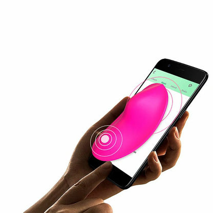 VIBRADOR DE CALCINHA VIA APP SLOW PINK
