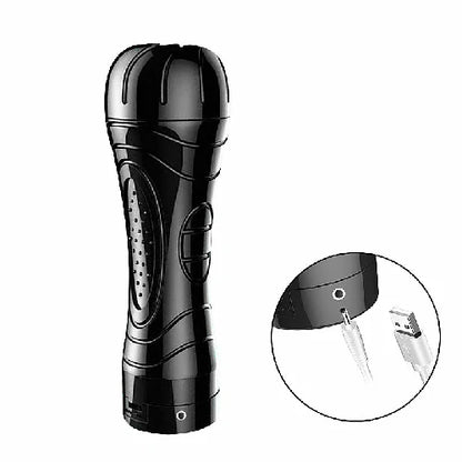MASTURBADOR LANTERNA RECARREGAVEL VAGINA COM VIBRO SUSAN