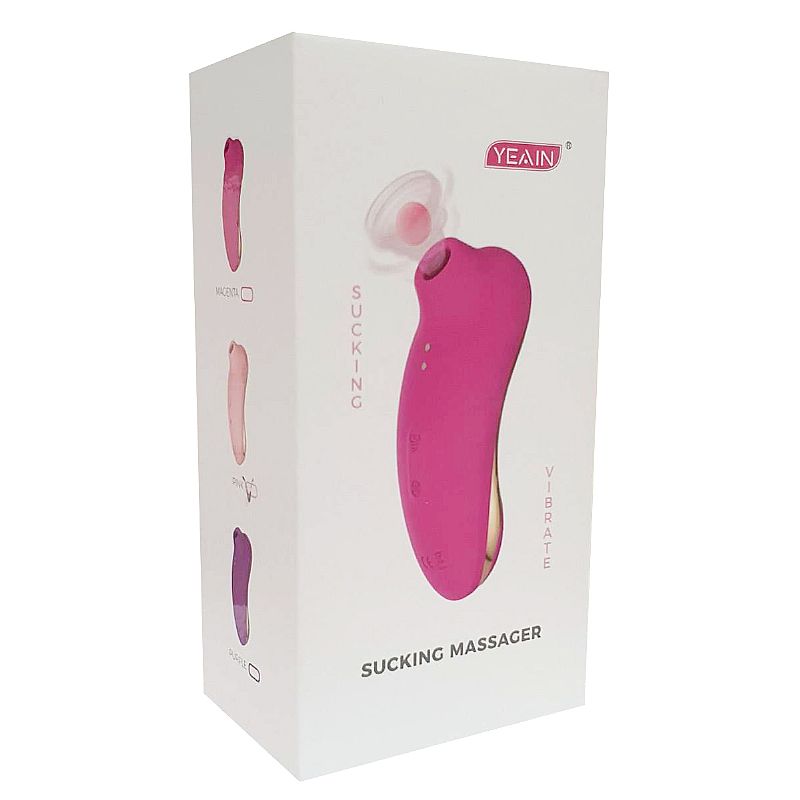 VIBRADOR DE PULSAÇÃO COM DEDILHAR TAPPING XIDA PINK