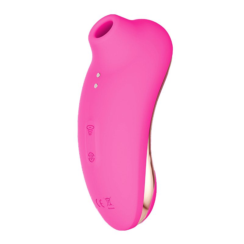 VIBRADOR DE PULSAÇÃO COM DEDILHAR TAPPING XIDA PINK