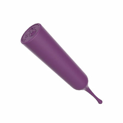 VIBRADOR DE CLITORIS COM 03 OPÇÕES DE PONTA ROXO