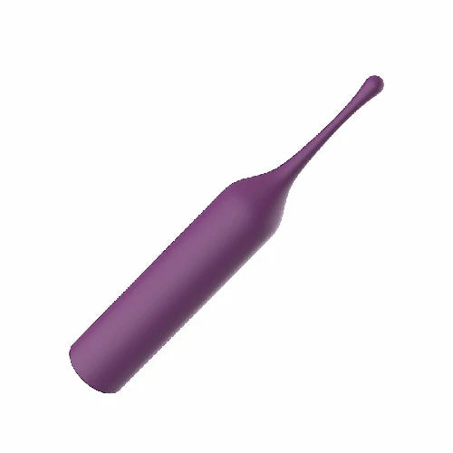 VIBRADOR DE CLITORIS COM 03 OPÇÕES DE PONTA ROXO